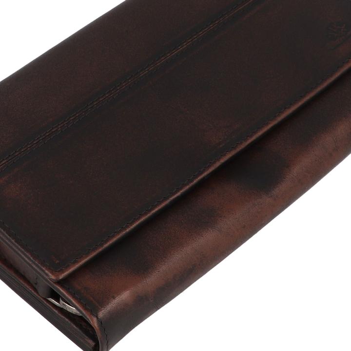 Produktbild Greenburry Destressed Geldbörse RFID Schutz Leder 13 cm