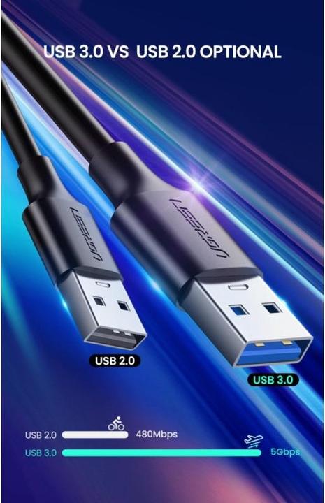 Immagine prodotto Ugreen Cavo dati da USB-C a USB-A 3.0 3A (1 m, USB 3.2 Gen 1)