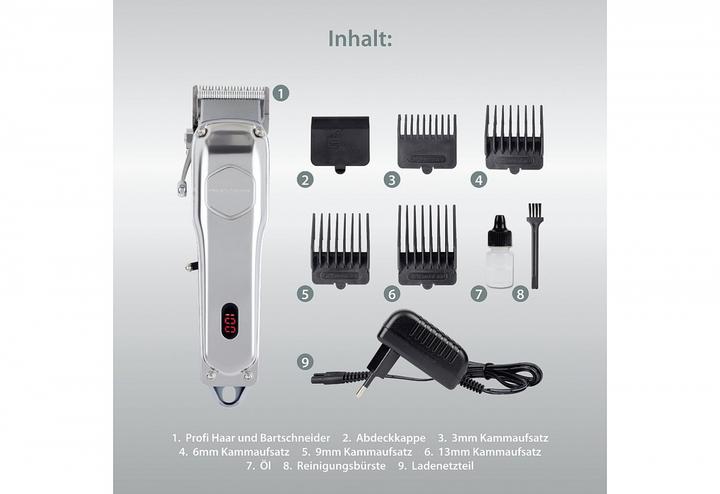 Immagine prodotto Bomann ProfiCare Tagliacapelli Tagliabarba HSM/R 3100 Tagliacapelli professionale per uomo, in Barb