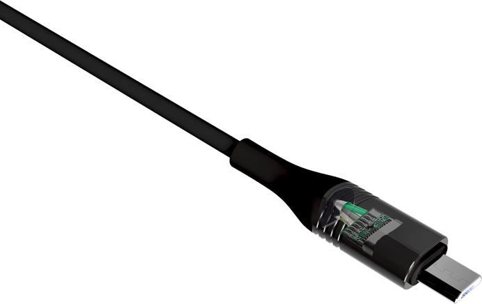 Image du produit Green_e Câble Micro USB vers USB - Noir- 1,20m (1.20 m, USB 2.0, 12 W)