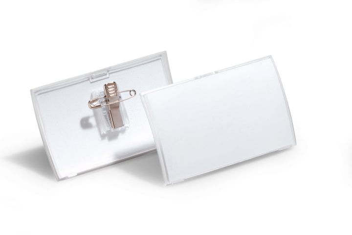 Image du produit Durable Badge avec pince combinée 54x90mm