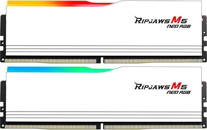 Image du produit G.Skill DIMM 64 GB DDR5-6000 (2x 32 GB) Dual-Kit (F5-6000J2836G32GX2-RM5NRW, Ripjaws M5 Neo, INTEL XMP, AMD (2 x 32GB, 6000 MHz, RAM DDR5, DIMM)