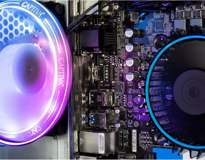 Actual product image Captiva Complete computer Advanced Gaming R68-874 (Ryzen 5 5500/RTX3050 8GB GDDR6/SSD (1000 GB, 16 GB, AMD Ryzen 5 5500, GeForce RTX 3050)