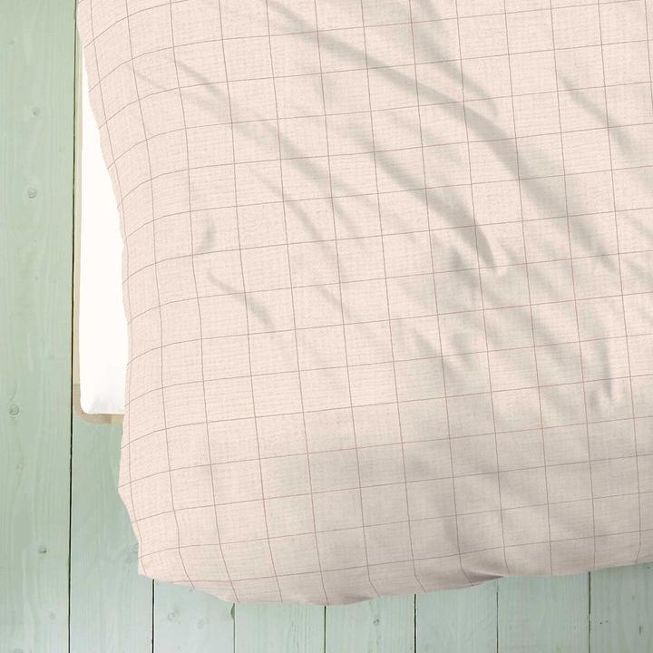 Produktbild Kaeppel Musselin Bettwäsche Grid (Bettwäsche Set, 135x200 cm + 80x80 cm)