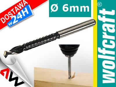 Immagine prodotto wolfcraft 1 fresa HSS ø6x90mm (6 mm)