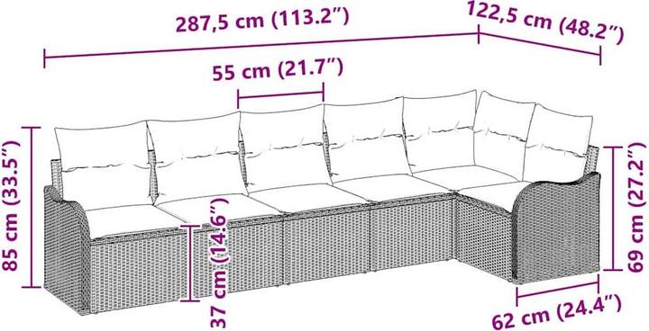 Produktbild vidaXL Rosa