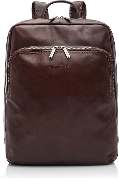 Actual product image Castelijn & Beerens Firenze backpack RFID leather 41 cm laptop compartment (15 l)