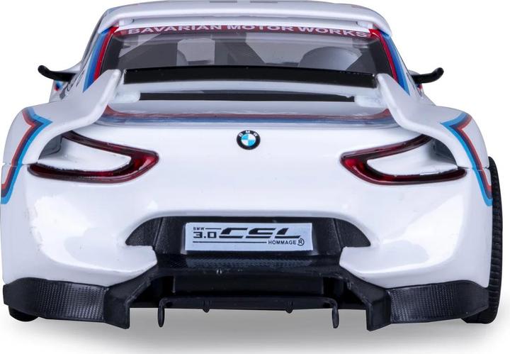 Actual product image BMW 3.0 CSL Hommage R Diecast 1:24 weiss inkl. Knopfzellen