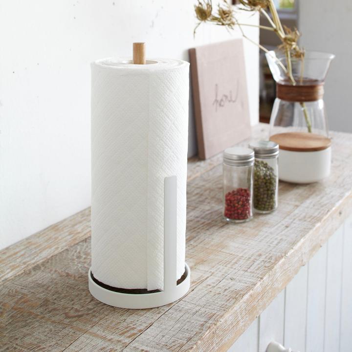 Actual product image Yamazaki Round kitchen roll holder TOSCA