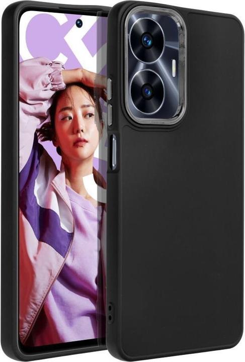 Produktbild OEM Back panel cover FRAME Case for REALME C55 black (Realme C55)