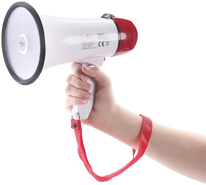 Image du produit Infactory Megaphon mit Sirene (Porte-voix)