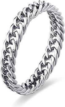 Actual product image Sagapo S'Agapµ - Unmissable steel ring For Love SFV44 - Circuit: 58 mm (58)