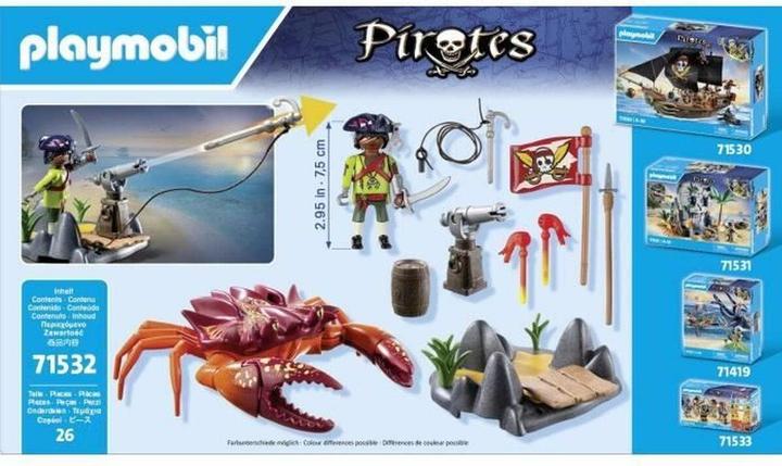 Image du produit Playmobil 71532 Combattre le crabe géant (71532, Playmobil Pirates)