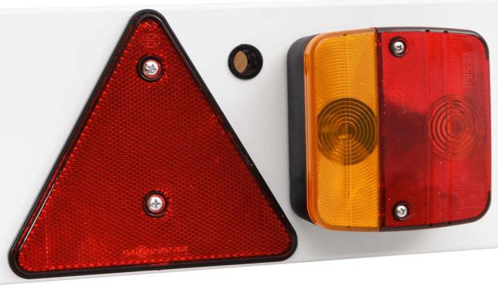 Produktbild VidaXL Anhängerleuchte Rot 115x7x14 cm 12V Klassisches