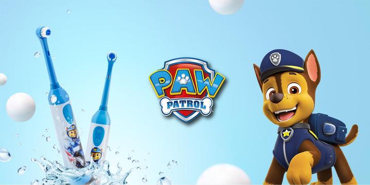 Actual product image Huslog Paw Patrol Kids' Oscillating Toothbrush MOTO Blue (Oscillating toothbrush)