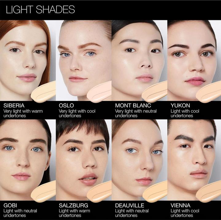Immagine prodotto NARS Cosmetics Fondazione che riflette la luce (Monte Bianco)