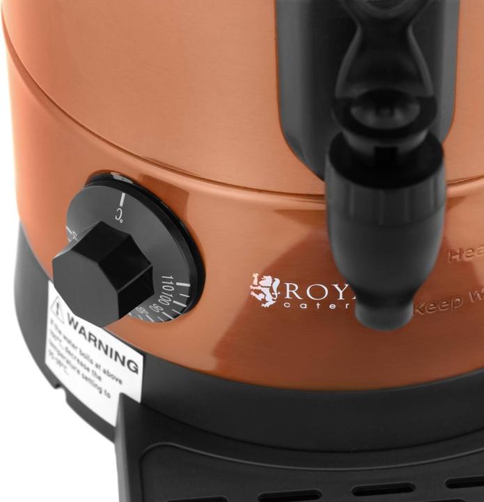 Actual product image Royal Catering Kettle - 6.1 L - 1500 W - orange