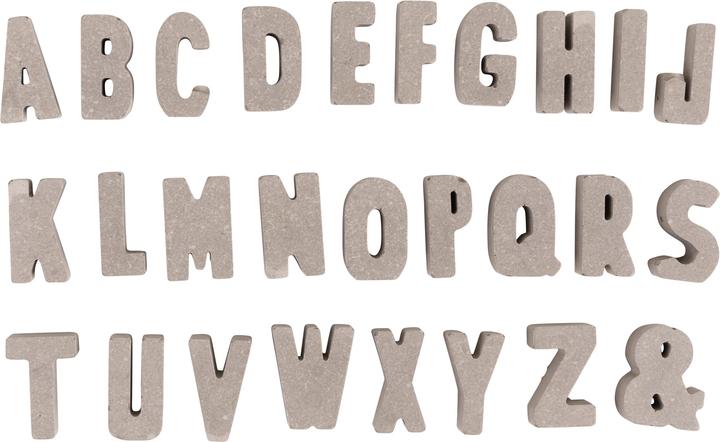 Actual product image Rayher Mini ABC" silicone casting mould