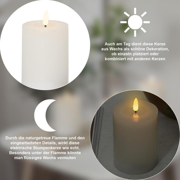 Produktbild Star Trading LED Pillar Kerze Flamme Flow (1 x)