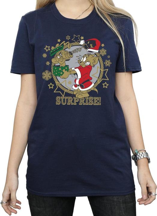 Image du produit Tom & Jerry - T-shirt CHRISTMAS SURPRISE - Femme (3XL)