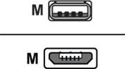 Actual product image Sony Camera replacement cable USB 184661512 (USB 2.0)