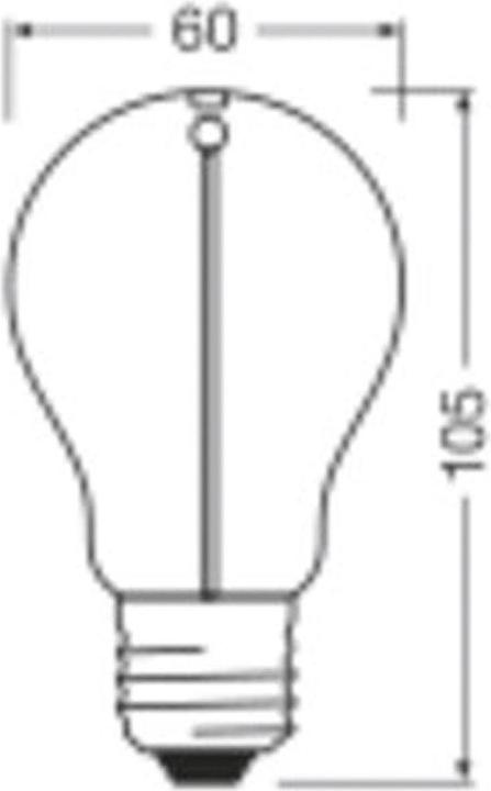 Produktbild Ledvance LED-Lampe (E27, 40 lm, 6x)