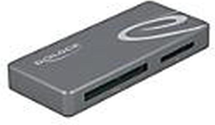 Actual product image Delock Card Reader External 91754 USB-A/C for CF and SD (USB)