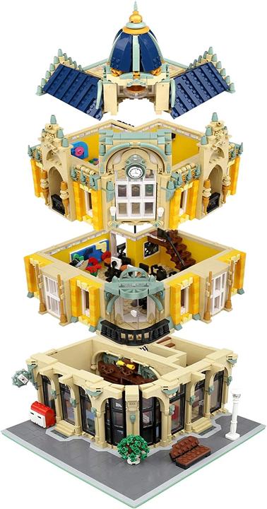 Actual product image Mould King Corner Post Office Modular