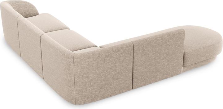 Image du produit Micadoni Canapé D'Angle Gauche, "Miley", 6 Places, 255x248x70Fabriqué en Europe (Canapé d'angle)