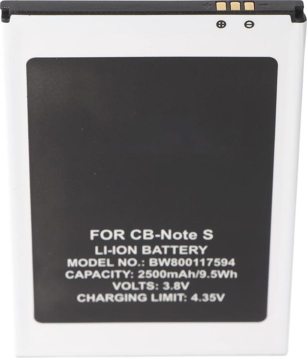 Immagine prodotto AccuCell Batteria Li-Ion 2500mAh 3.7 Volt per smartphone Cubot Note S, 99.3x64.9x4.4mm