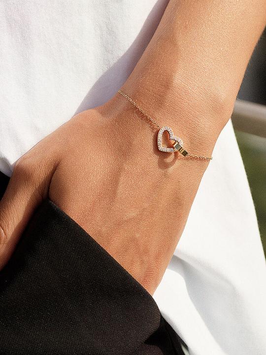 Actual product image Edblad Armband ETERNAL HEART BRACELET (Metal)