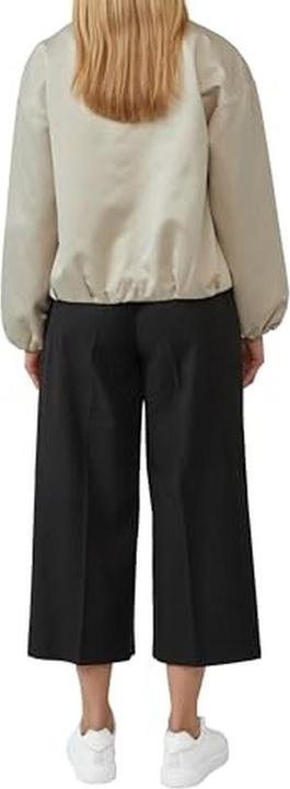 Actual product image S.Oliver Outdoor-Jacke Satinierter Oversize-Blouson mit elastischem Saum (38)