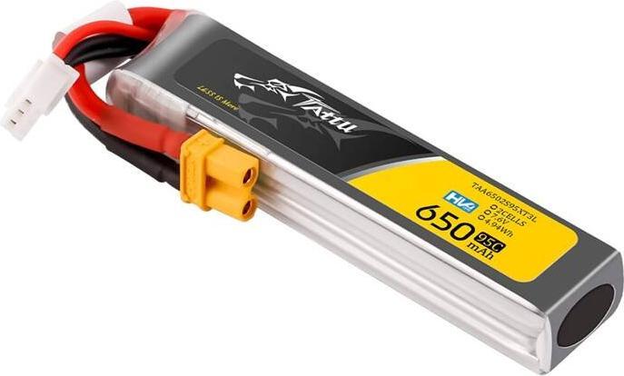 Produktbild Tattu Accumulator Lipo 2s 650mAh 95C 7.6V HV z XT30 Long-Pack (7.60 V, 650 mAh)