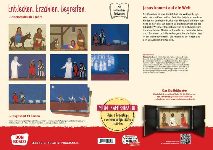 Image du produit Jesus ist geboren. Kamishibai Bildkartenset (Allemand, Kees de Kort, 2021)