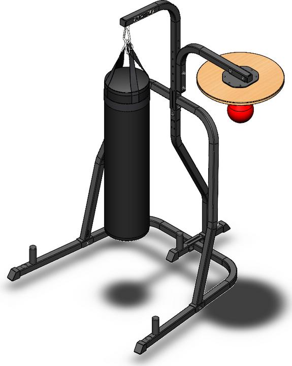 Produktbild Nobu Athletics Boxsackhalterung mit Speedbirnenplattform (32 kg)