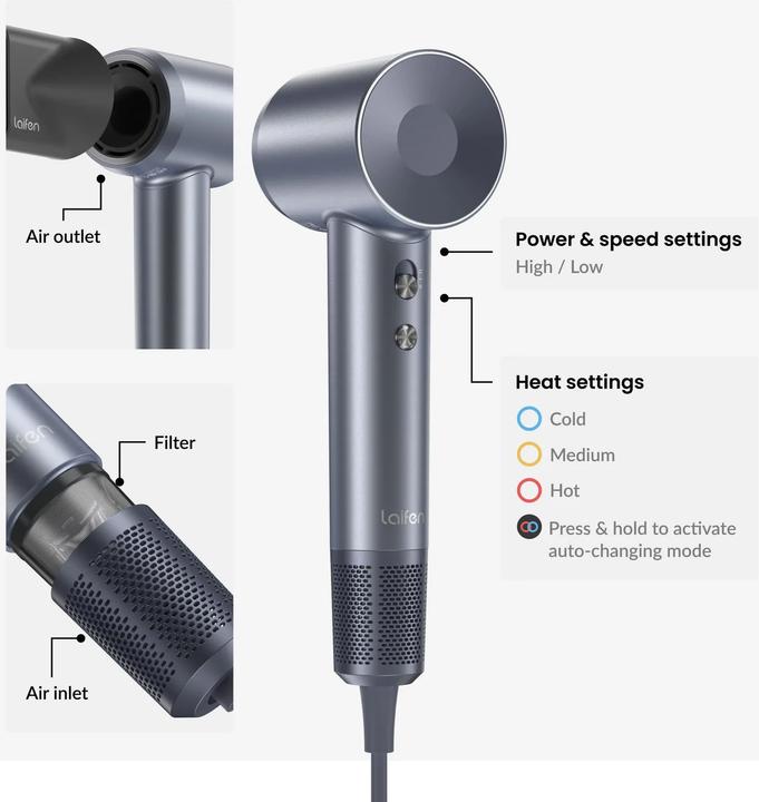 Produktbild Laifen Swift Haartrockner