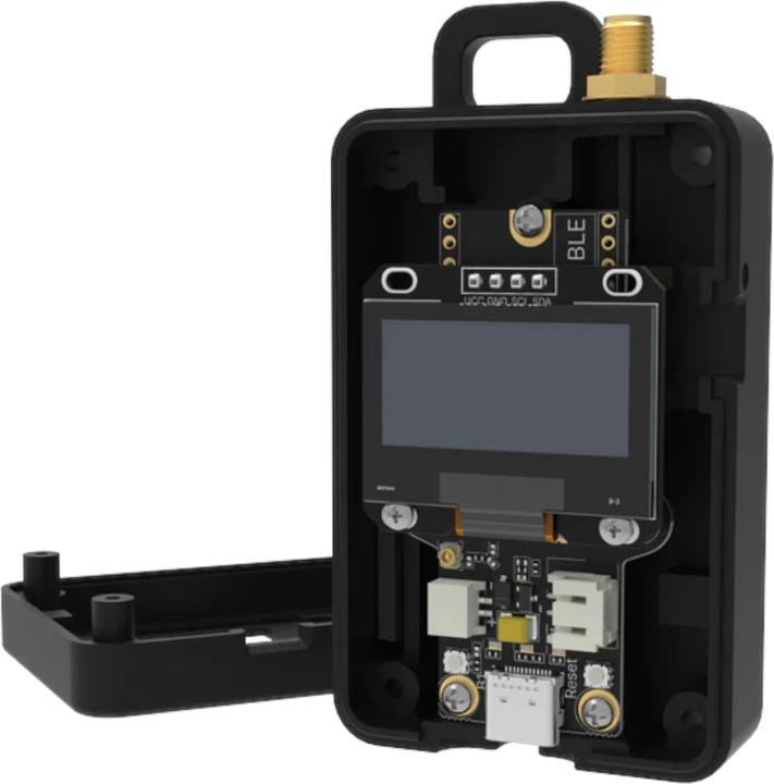 Actual product image RAK Wireless WisMesh Board ONE Pocket Weiss mit GPS für Meshtastic