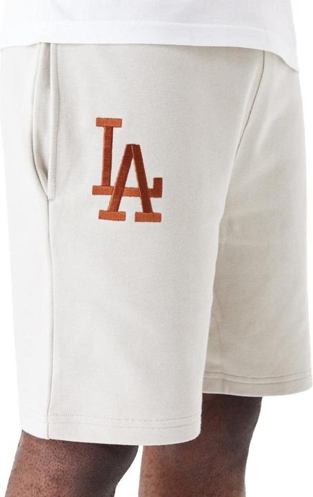 Actual product image New Era French Terry Shorts Los Angeles Dodgers stone (L)