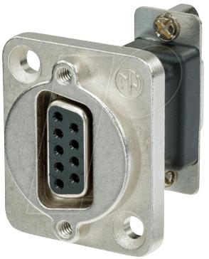 Produktbild Neutrik 9W D-SUB feedthrough, female to female