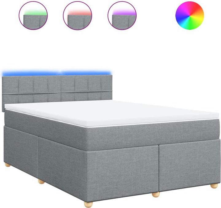 Produktbild vidaXL Boxspringbett (140 x 190 cm)