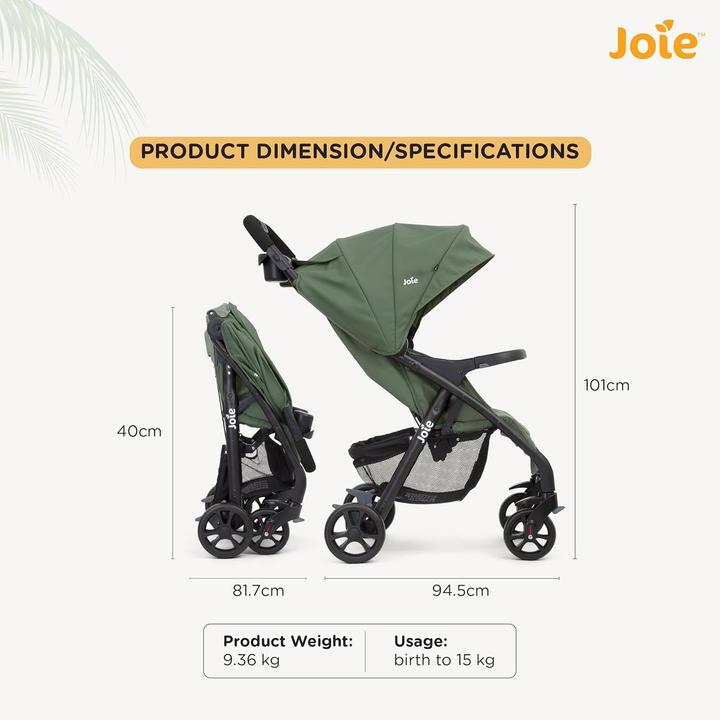Actual product image Joie Muze Laurel Stroller (0 Months - 3 years)