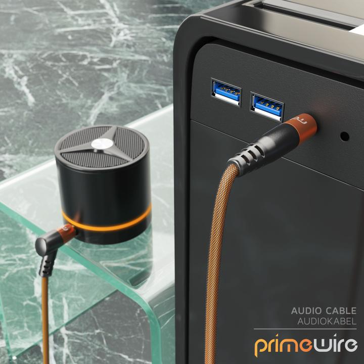 Actual product image Primewire AUX cable extension (1.50 m, Mid range, 3.5mm jack (AUX))