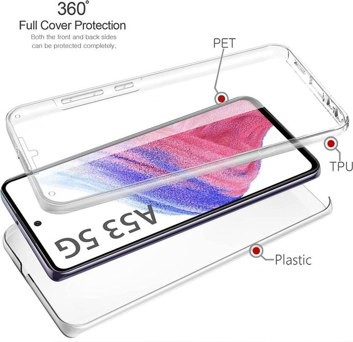 Actual product image Screenguard Touch Case 360 degrees (Samsung Galaxy A53 5G)