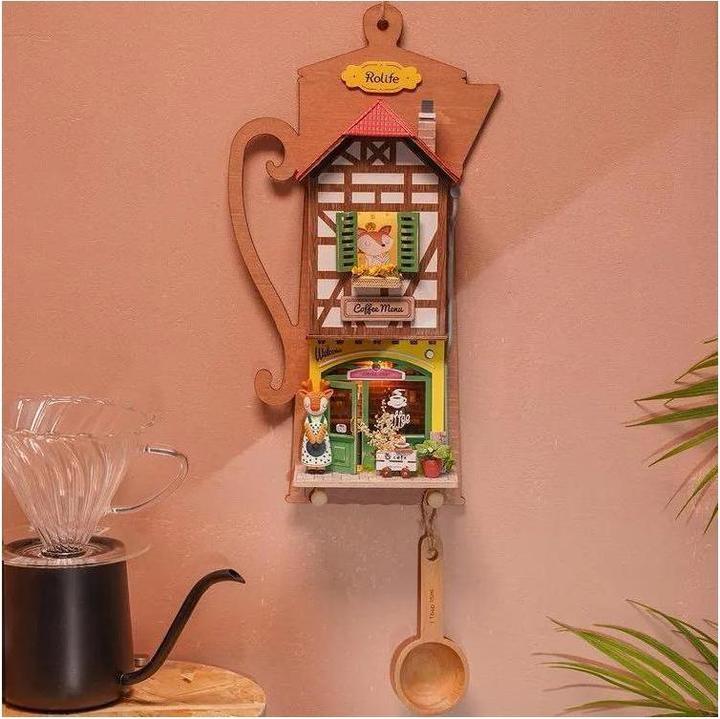 Produktbild Rolife Lazy Coffee House - Diorama zum Aufhängen