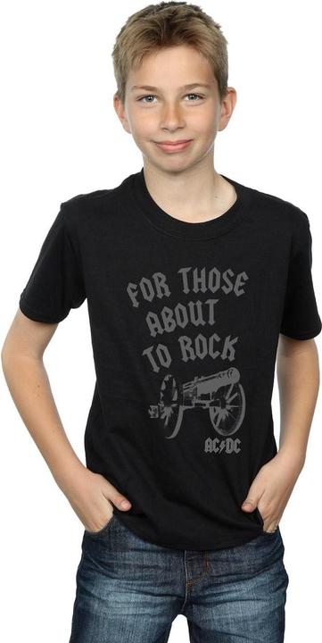 Produktbild AC/DC TShirt Jungen die die rocken wollen Kanone (128)