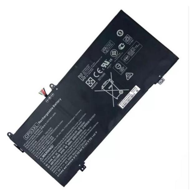 HP Battery 3C 60Wh 5.275A LI CP (3 Zellen, 5275 mAh), Notebook Akku, Schwarz