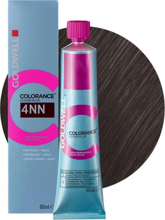 Actual product image Goldwell Colorance Tube Demi-Permanente (4NN medium brown extra)