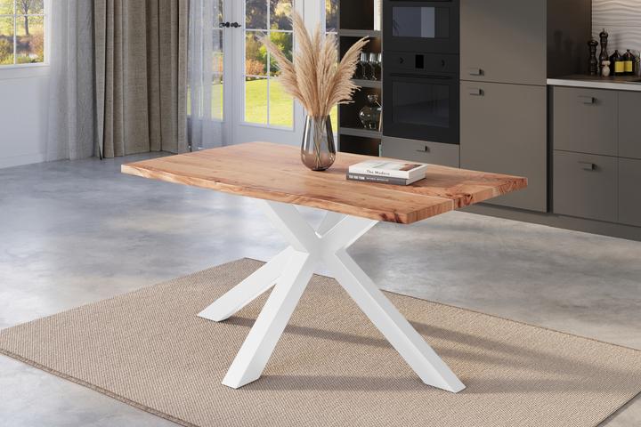 Actual product image SAM KALEA Baumkante massiv Akazie (120 x 80 x 77 cm)