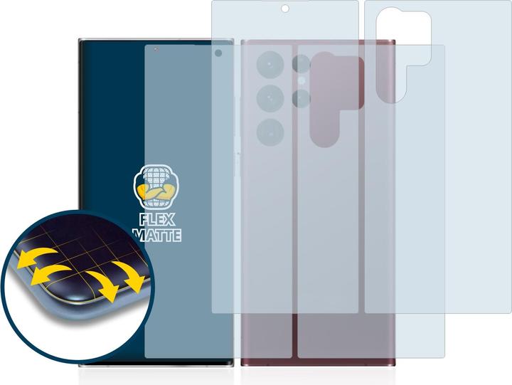 Actual product image BROTECT Full-Cover Protector Matte (2 pcs., Samsung Galaxy S22 Ultra (5G))