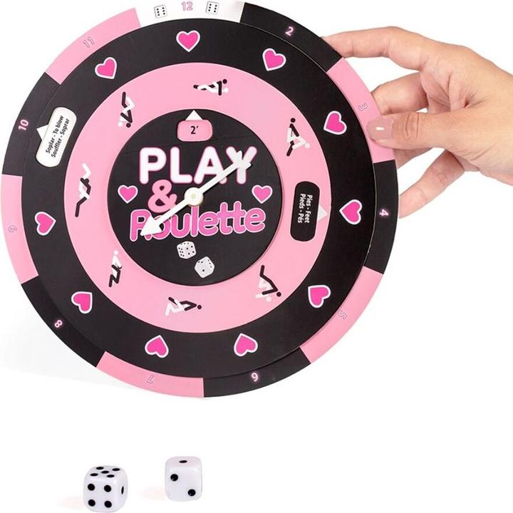 Produktbild Secret play SECRETPLAY PLAY & ROULETTE - W?RFEL- & ROULETTESPIEL (ES/PT/EN/FR) (Würfelspiel, Englisch, Französisch, Niederländisch, Spanisch)